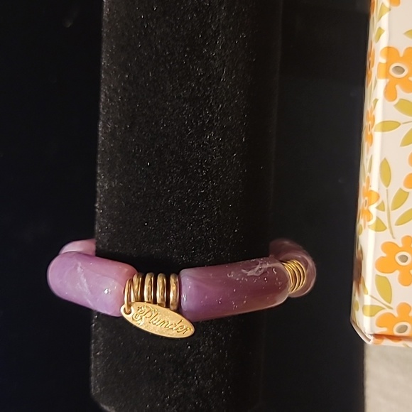 Plunder Jewelry - Nwt designer Plunder fun purple eleanor bracelet